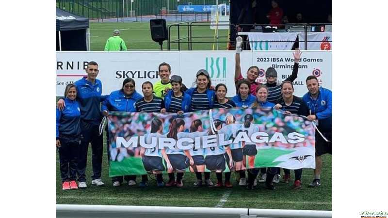 El seleccionado argentino de fútbol para ciegas debutó en el Mundial de Birmingham