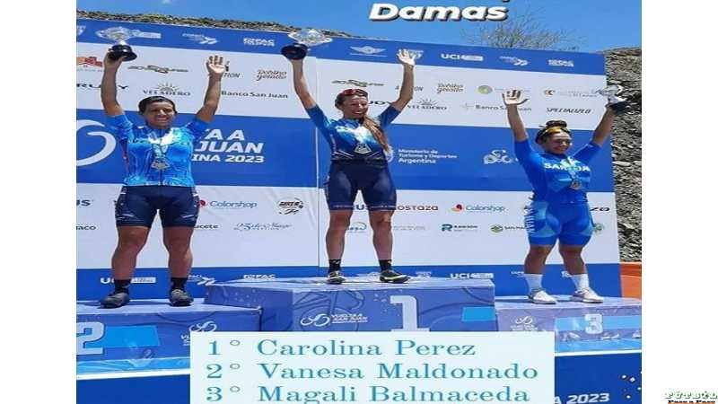 El equipo sanjuanino festejó y logró tras un esfuerzo increíble ganar la vuelta a San Juan en categorías damas.