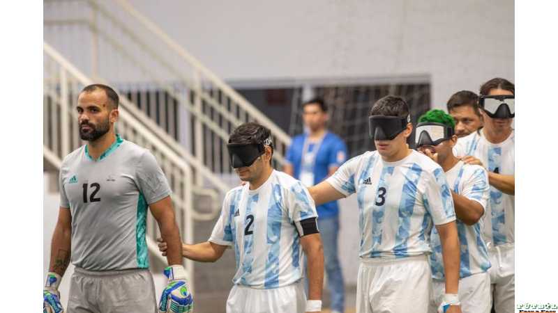 Fútbol para ciegos Los Murcielagos golearon a Francia en el Grand Prix