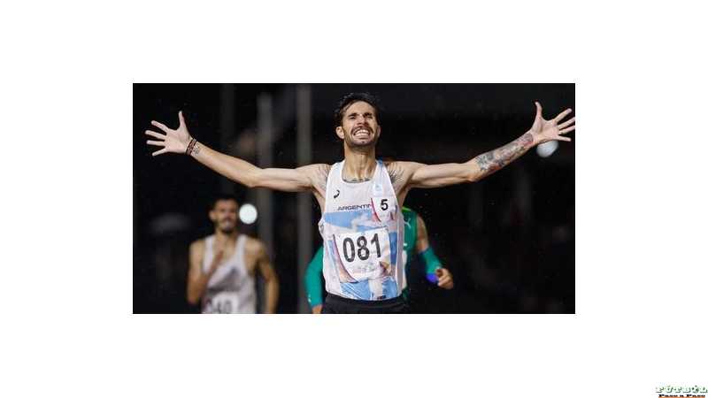 El atleta argentino Federico Bruno ganó medalla de plata en Francia en 3.000 metros bajo techo