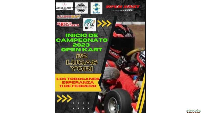 11 de febrero Kart en circuito Los Toboganes