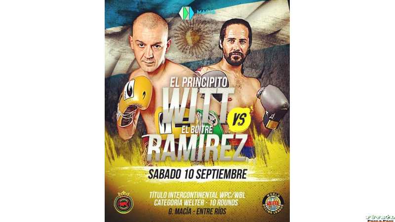 Juan Manuel Witt " El Principito" ganó anoche por fallo unanime retuvo los cinturones