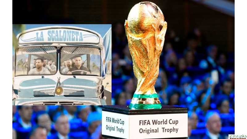 La Escaloneta llegó somos nuevamente Campeones del Mundo 2022