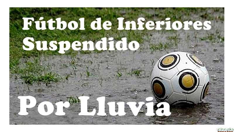 Por la lluvia no se disputaron fecha del Senior y de las Formativas de la LEF 6 mayo 2023
