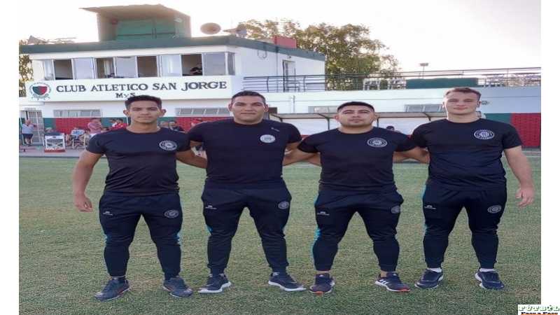 Arbitros Carlos Herrera, Robertino Rosas, Iago Supertino y Adrian Clavijo HOY DIRIGEN C.A.San Jorge vs 9 de Julio de Rafaela.