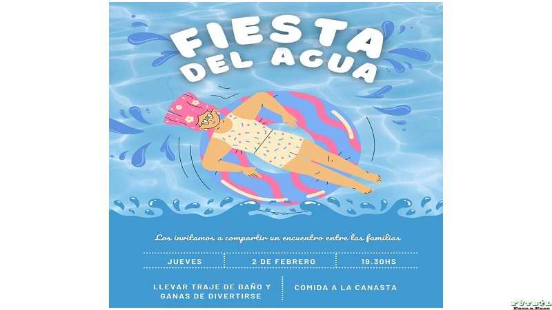 Noches de juegos acuaticos en natatorio del Club Juv Unida de Humboldt