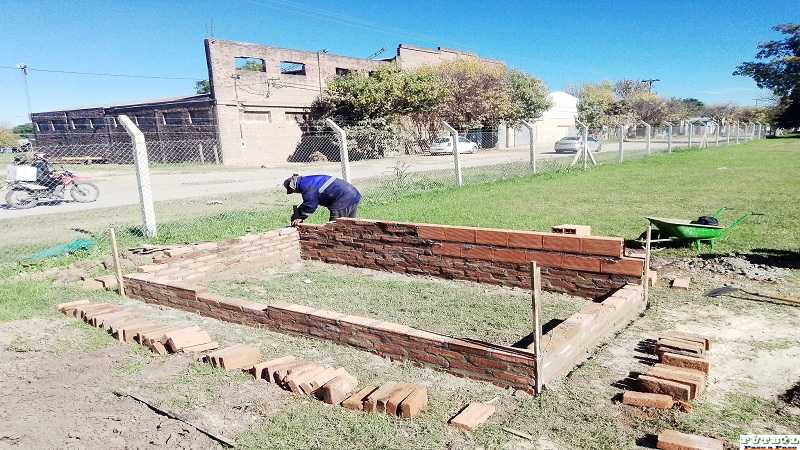 Sportivo del Norte ,comenzaron a realizar obras de sanitarios para damas y caballeros sector sur para los visitantes