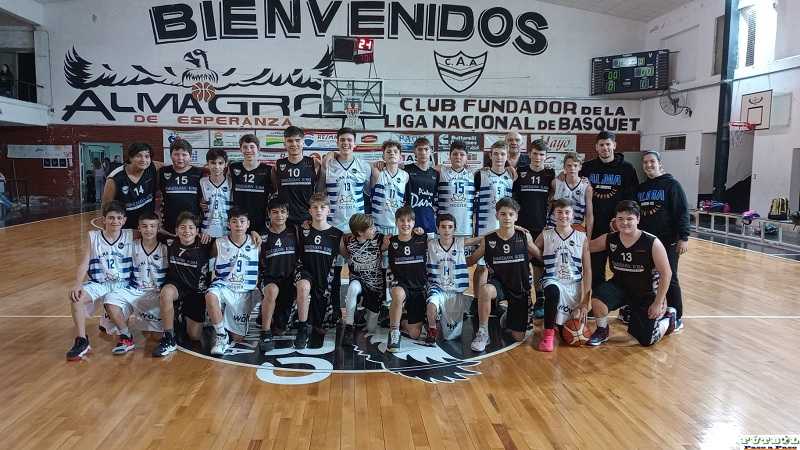 Almagro le ganó clásico a Alma por la Liga Provincial U14