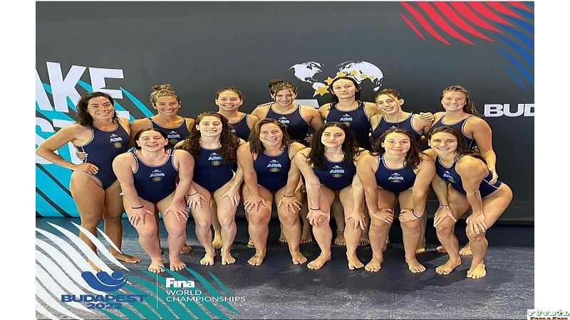 La esperancina Nahir Stegmayer está con la Selección en el Mundial de Waterpolo