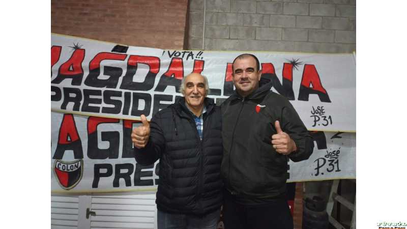 Carlos Trod designado por la Agrupación Sabalera Dr Ricardo Magdalena a visitar localidades, estuvo en San Justo (ver fotos)