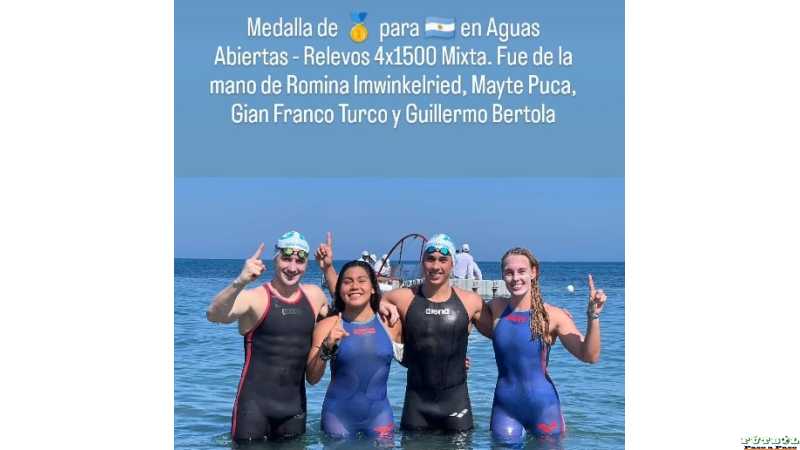 Segunda medalla de oro para Romina Imwinkelried en los Juegos Suramericanos. (ver mas fotos)