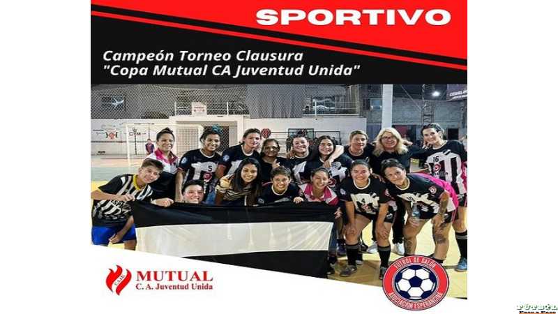 Sportivo del Norte, campeón del Torneo Clausura Femenino 2022 tras derrotar en la final a Unión de Santa Fe por 3-2.