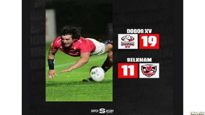 Rugby Dogos XV visito Selknam de Chile 19 a 11