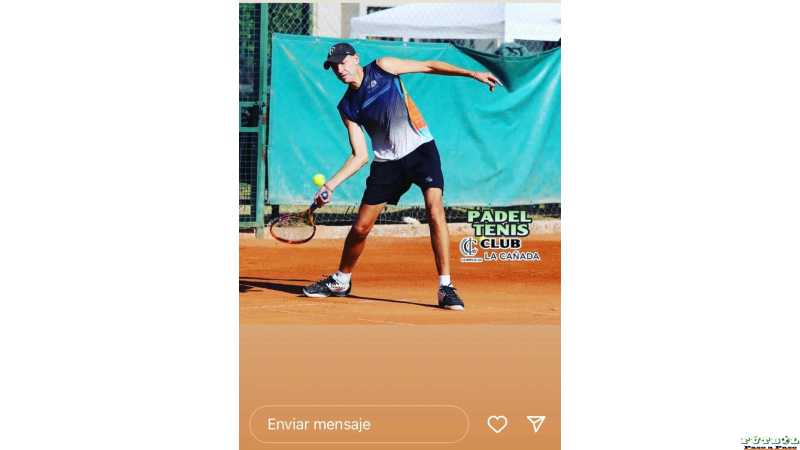 El esperancino Ariel Collomb estara en Rafaela para intentar estar en la final de tenis de esa región