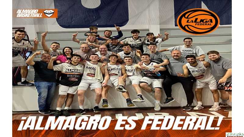 Almagro, uno de los 72 inscriptos para el Federal 2023