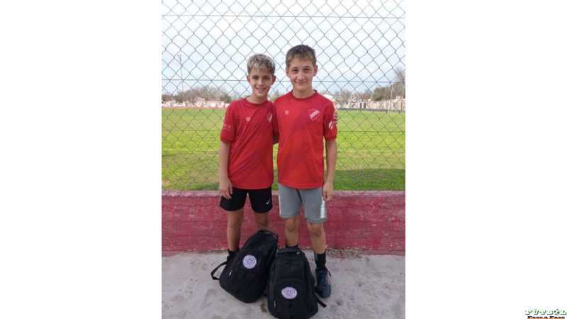 El Club Juventud Unida quiere felicitar y desearle lo mejor a Santino Nagel y Mario Krohling