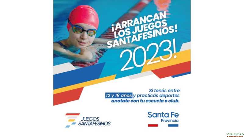 Gobierno de Sta fe Últimos días de inscripción a los Juegos Santafesinos 2023