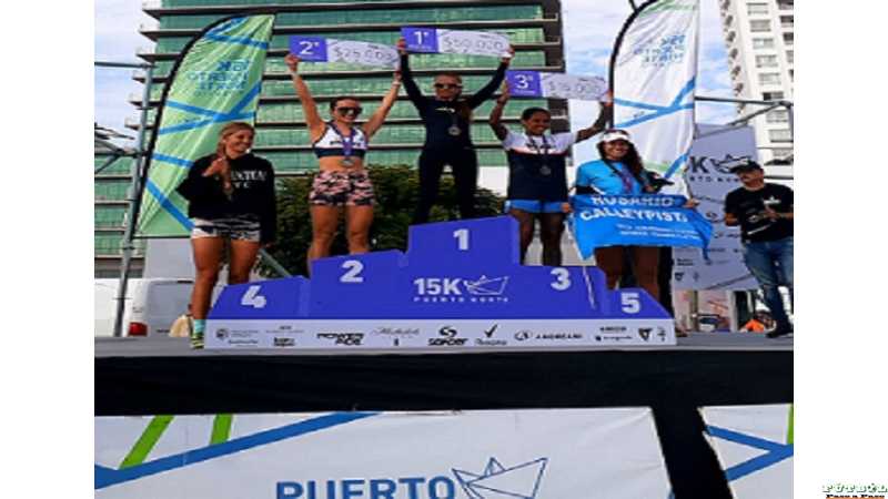 Patricia Ponce ganó en los 15 km de Rosario (Ver 10 fotos mas)